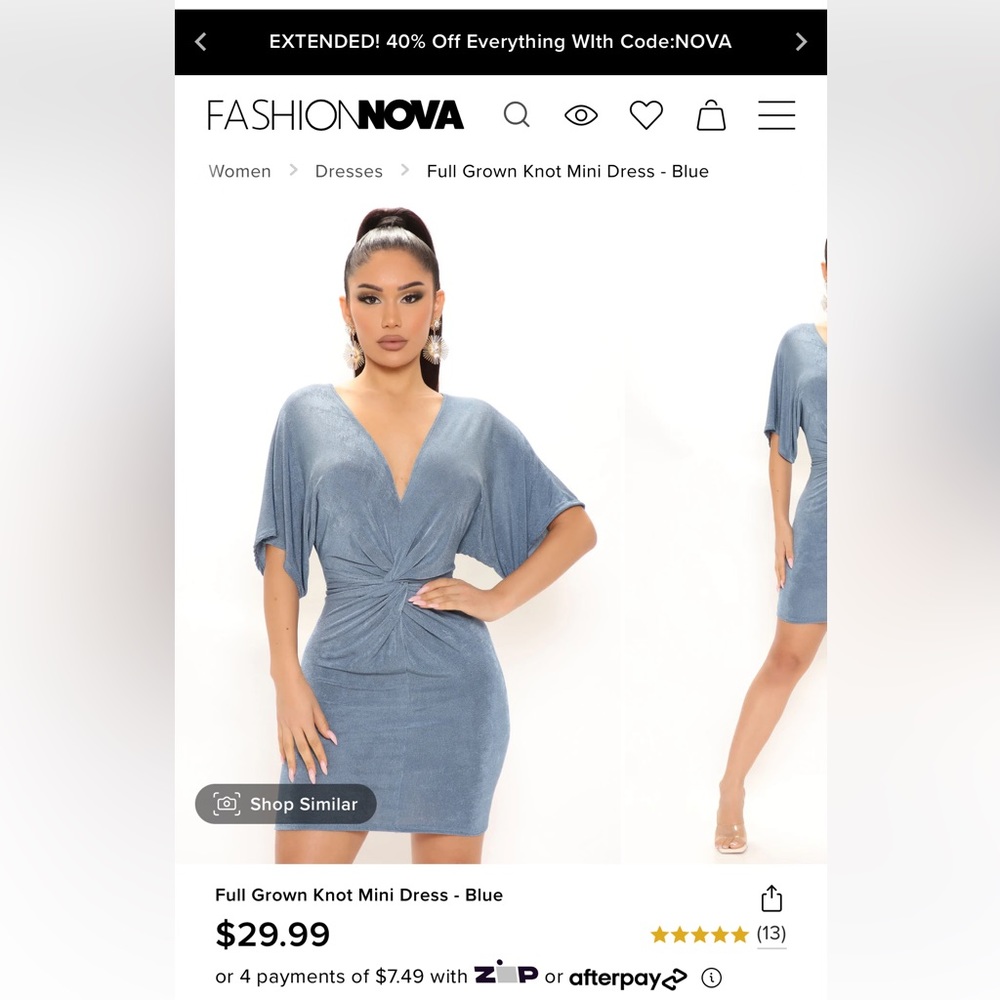 Fashion Nova Dress